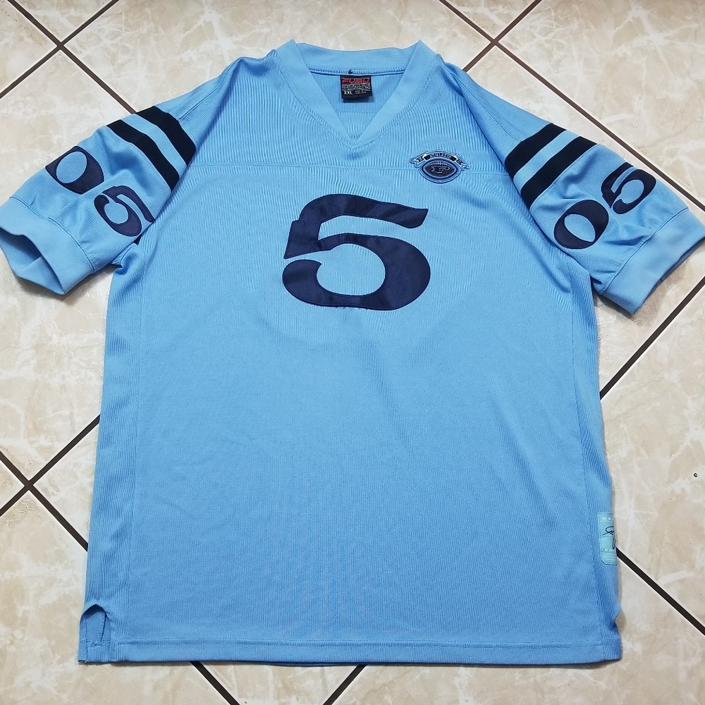 Vintage Fubu Sports Football Jersey Size 2XL Blue